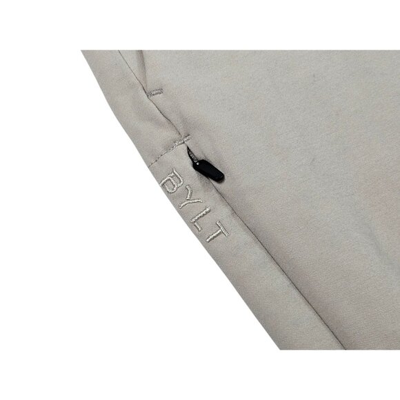 BYLT Premium Basics Everyday Short Chino Men's 32 Actual Beige 8" Inseam EUC - Picture 3 of 12